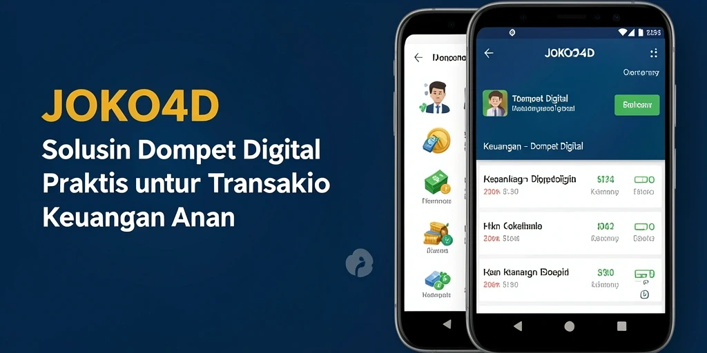 Antarmuka aplikasi JOKO4D yang user-friendly dan modern.